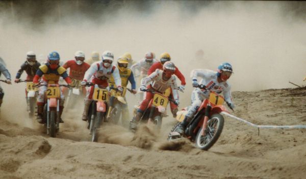 Orimattila SM-500 1984 startti Jukka Sintonen kärkeen